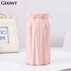 Plastic Dried Flower Vase with Minimalist Geometry Plastic Flower Pot Living Room Small and Fresh Flower Arrangement Decoration 6