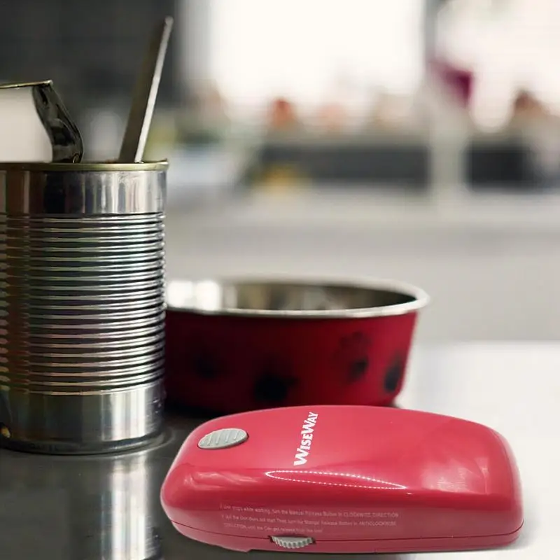 

Electric Can Openers Automatic Bottle Opener With A Simple Push Of Button Kitchen Tool Hands-Free Can Handheld Jar Tin Opener