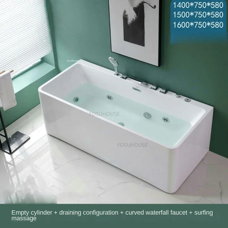 Modern Acrylic Bathtub Spa Tubs And Sauna Rooms Spa Bathtubs Sauna Rooms Bathtub Rectangle Comfortable Massage For Adult