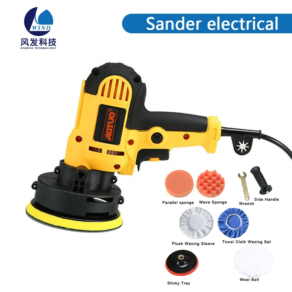 Polishing machine Sander electrical vevor Automotive detailing tool polisher electric Hand tools kit car body flooring waxed