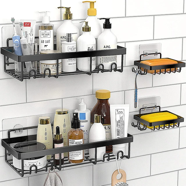 Bathroom Shower Caddy Organizer  Shelves Storage Shampoo - Bathroom Shelf  Shower - Aliexpress