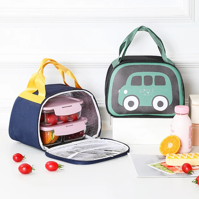 Bolsas de almuerzo con aislamiento térmico para niños y mujeres, bolsa de  nevera portátil, bolso enfriador Kawaii, bolsa de comida para el trabajo,  escuela, Picnic - AliExpress