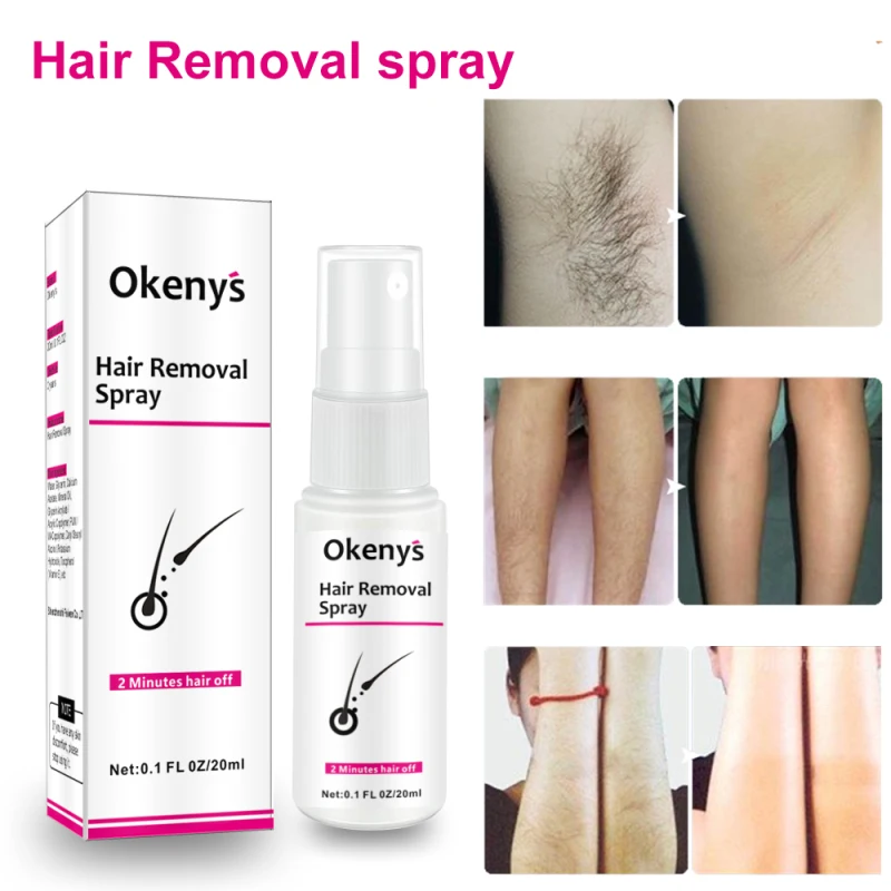 

New Effect Hair Removal Spray Hair Removal Cream Mild Nourish Smooth Fast Easy Painless High Quality Depilatory Hair Remove