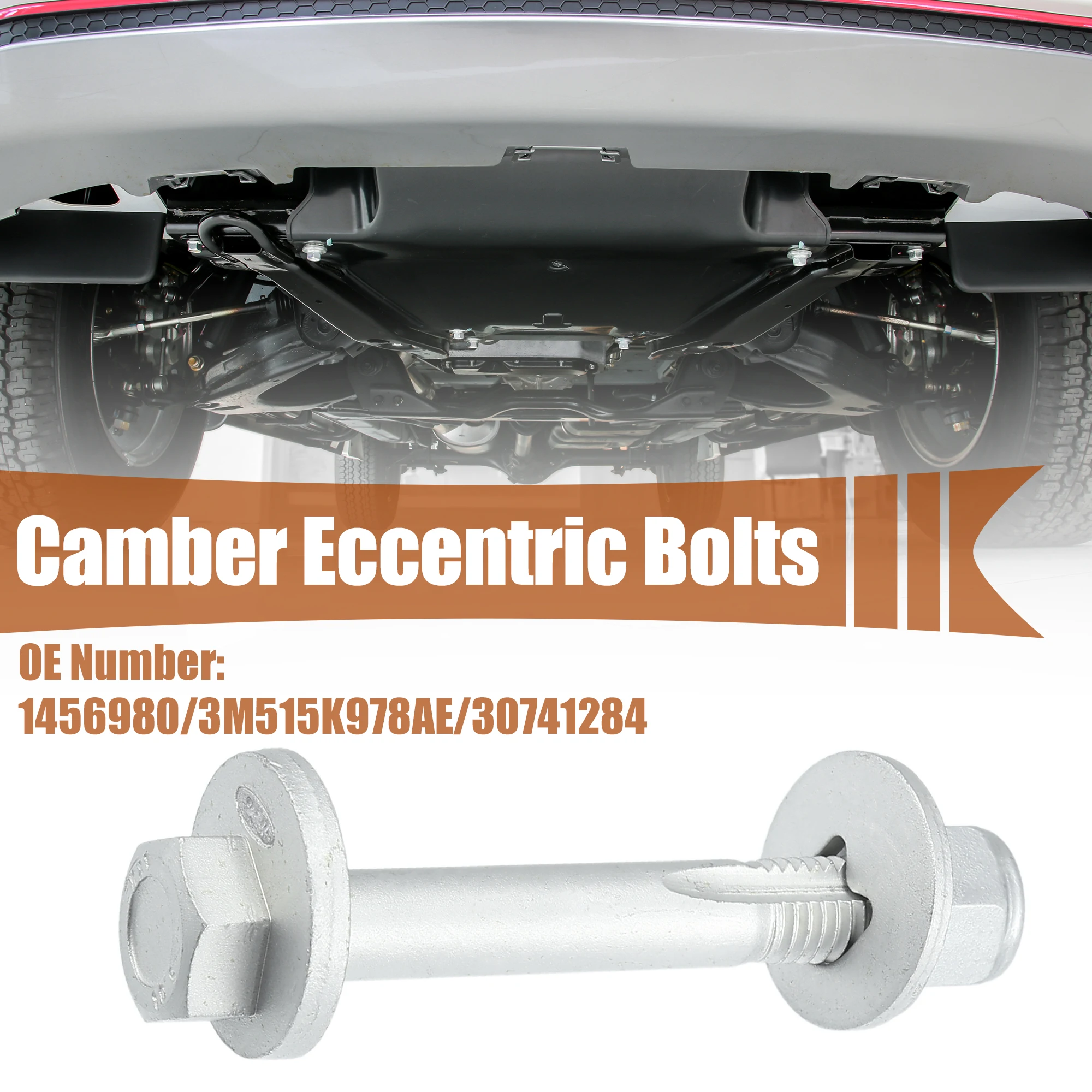 UXCELLCarCamberAdjustingEccentricBoltsLockoutKitSuspension