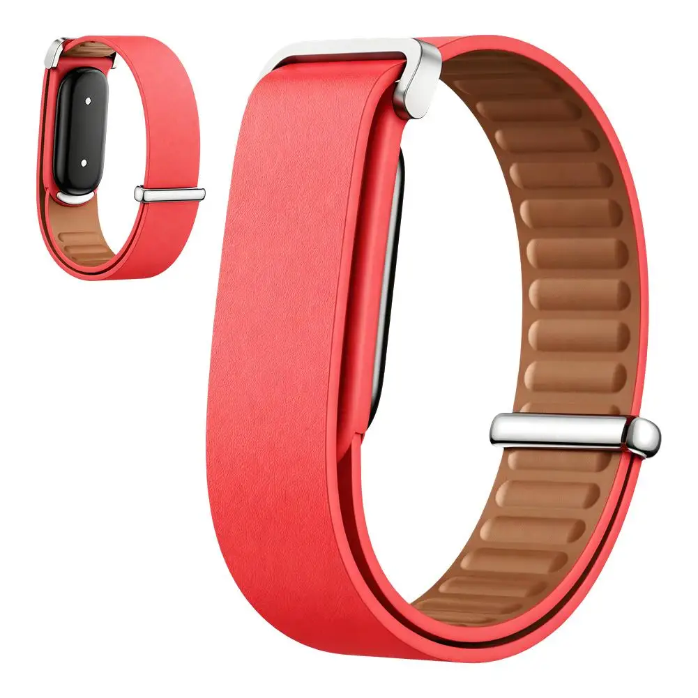 Top-Grain Genuine Leather Sport Wristband - Comfortable Replacement Band Bracelet Strap