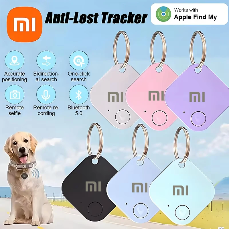 Xiaomi Mini Smart Pets Locator With Find My APP Bluetooth 5.0 Anti-Lost Location Tracker Collar Tracker Locating For Dogs Cats bluetooth tracker anti lost tracker bluetooth finder