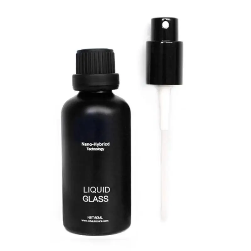 9H 50/100ml Anti-scratch Car Polish Paint Care Car Liquid Ceramic Coat Coating Auto DetailingCar Super Hydrophobic Glass Coating