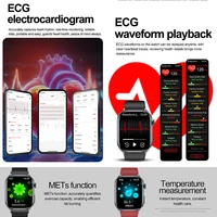2026 New Smart Watch laser therapy health conditioning Blood oxygen Pressure Uric Acid Blood lipid ECG Smartwatch for Man Women - Image 4
