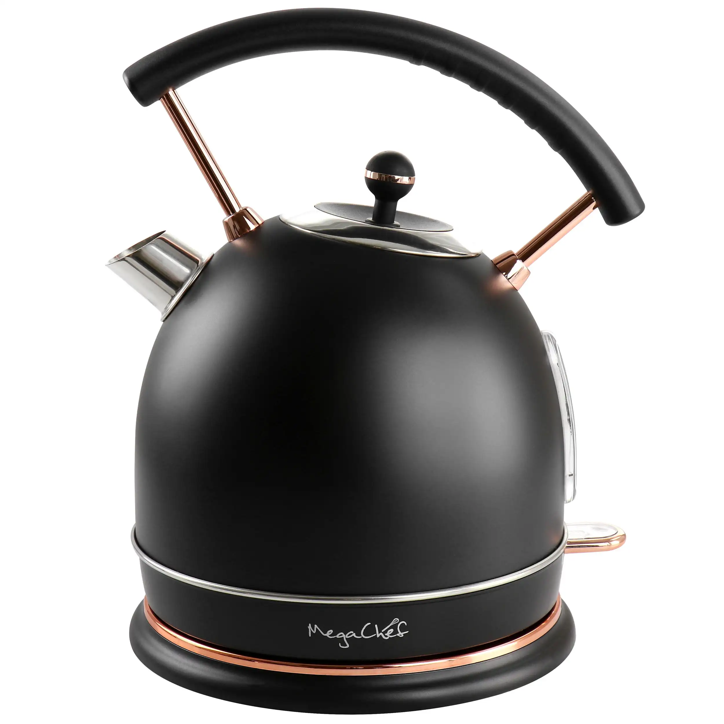 

1.8 Liter Half Circle Electric Tea Kettle in Matte Black.USA.NEW