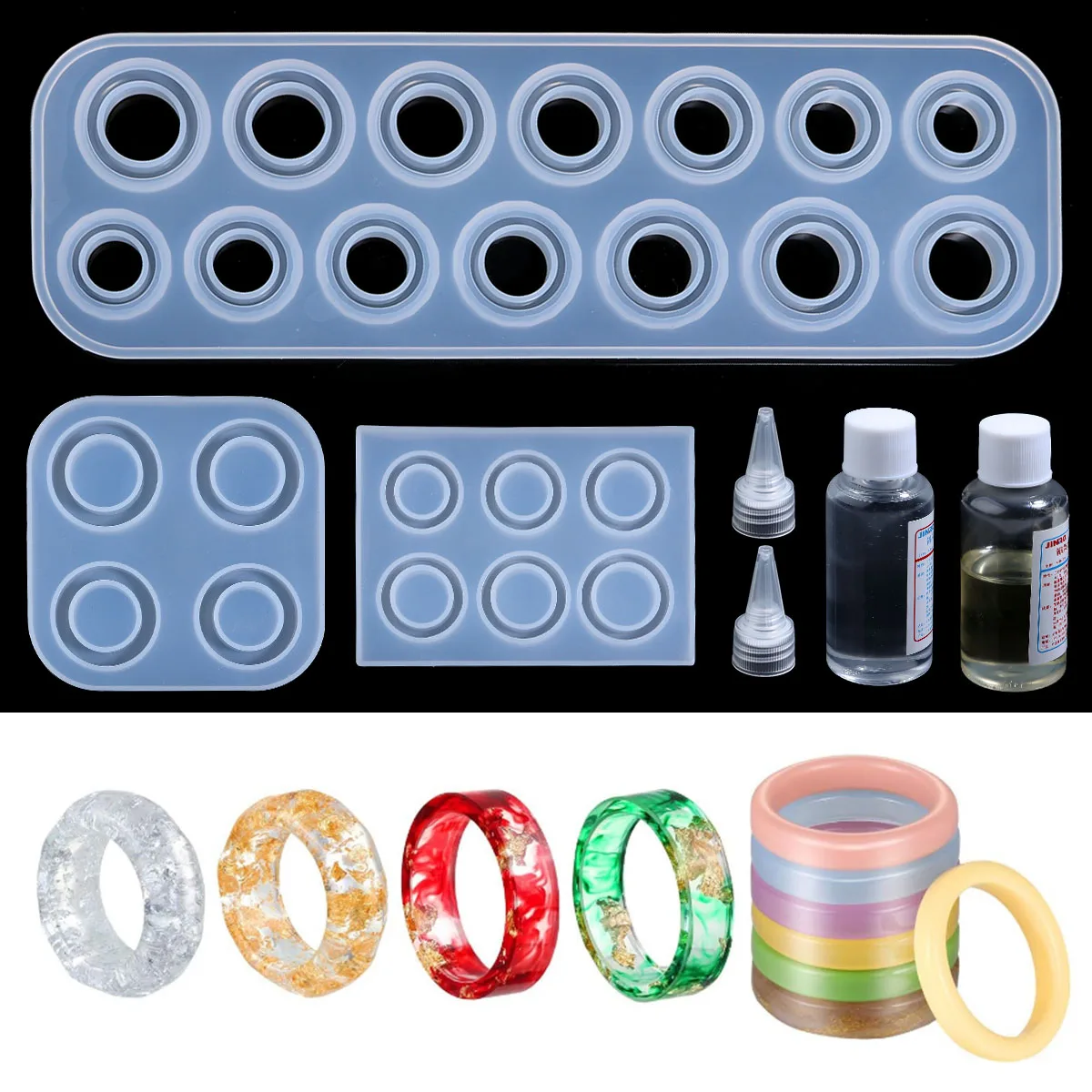 Harz Internationale Schach Set Form Mit Schachbrett Silikon Harz Formen Kristall Charms Epoxidharz Silikon Für Diy Form Werkzeuge – Detail 10
