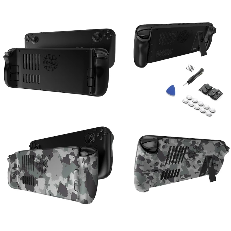 Per Steam Deck Custodia Protettiva Per Console Di Gioco Con Staffa Per Console Steam Deck Cooling Back Shell Per Accessori Steam Deck