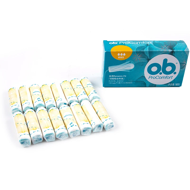 Tampons de confort Pro, soins menstruels, mini, régulier, super plus, ensemble de 16 pièces