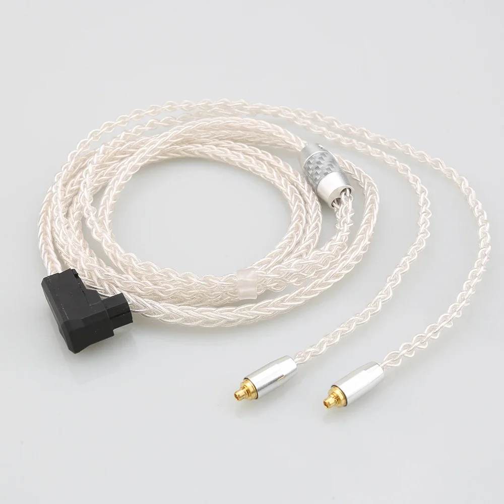

HiFi Headphone Upgrade cable 8cores silver Plated 4-pin RSA/ALO TO MMCX For SE846