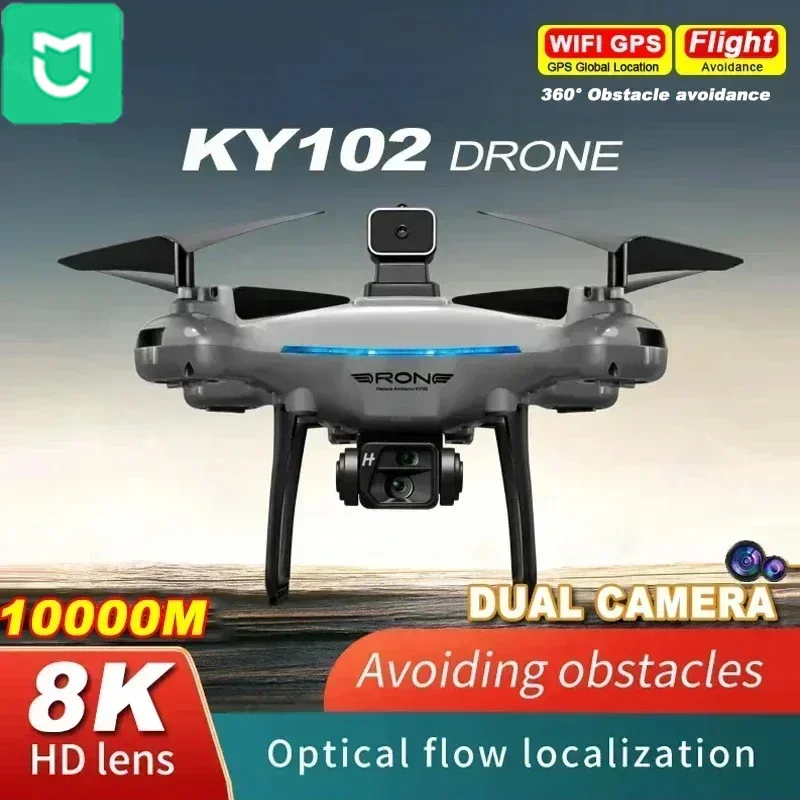 Drone Quadcopter Professional 8K HD Dual Camera Aerial 360 Obstacle Avoidance Optical Flow Four-Axis RC Aerocraft