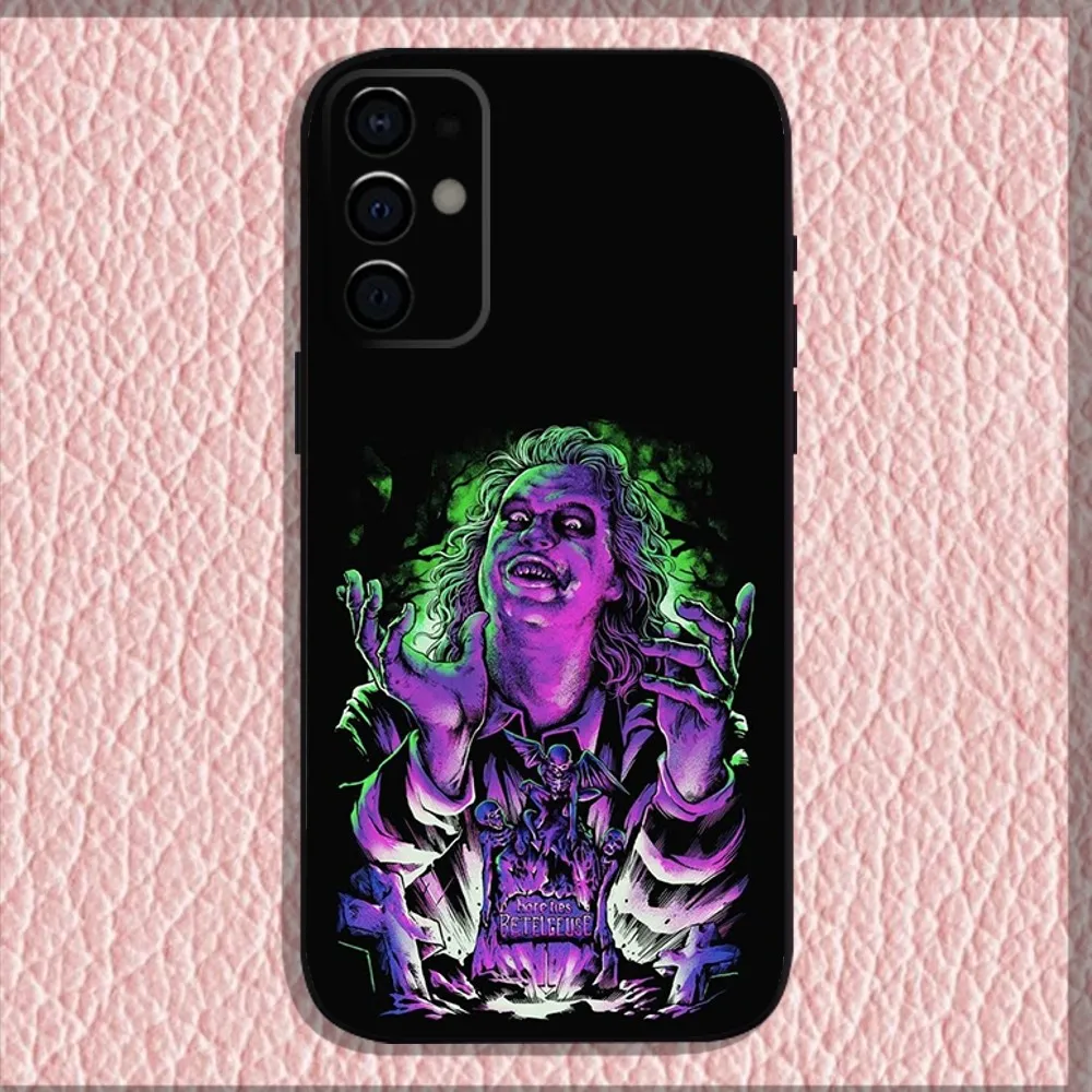 thumbnail image 1 of Movie B-BeetlejuiceS 2 Phone Case For Samsung S24,S21,S22,S23,S30,Ultra,S20,Plus,Fe,Lite,Note,10,9,5G Black Soft Shell, 1 of 5