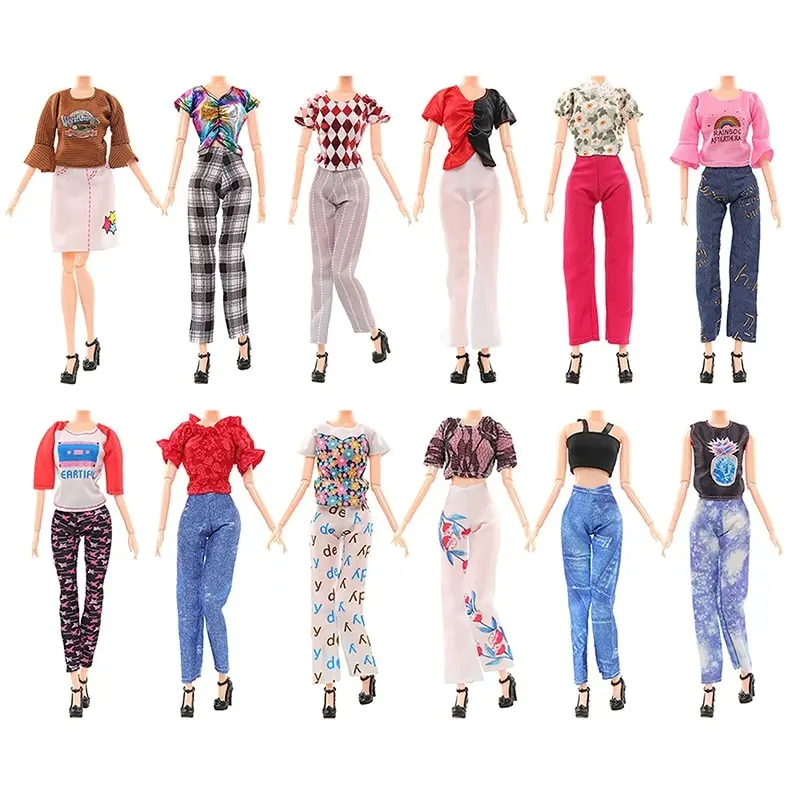 1PC Dollhouse Miniature Doll Dress Short Skirt Blouse Summer Casual Priness Dress Wear Clothing For 30cm Dolls Fashion Clothes 4 1PC Dollhouse Miniature Doll Dress Short Skirt Blouse Summer Casual Priness Dress Wear Clothing For 30cm Dolls Fashion Clothes