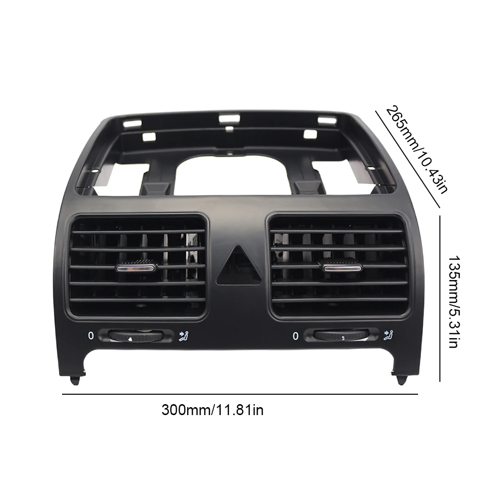 Dash Board Air Outlet 1K0819710 Car Dashboard Vent 1K0819728 Car Air Outlet for VW Golf MK5 2004-2009 for VW Jetta MK5 2006-2011
