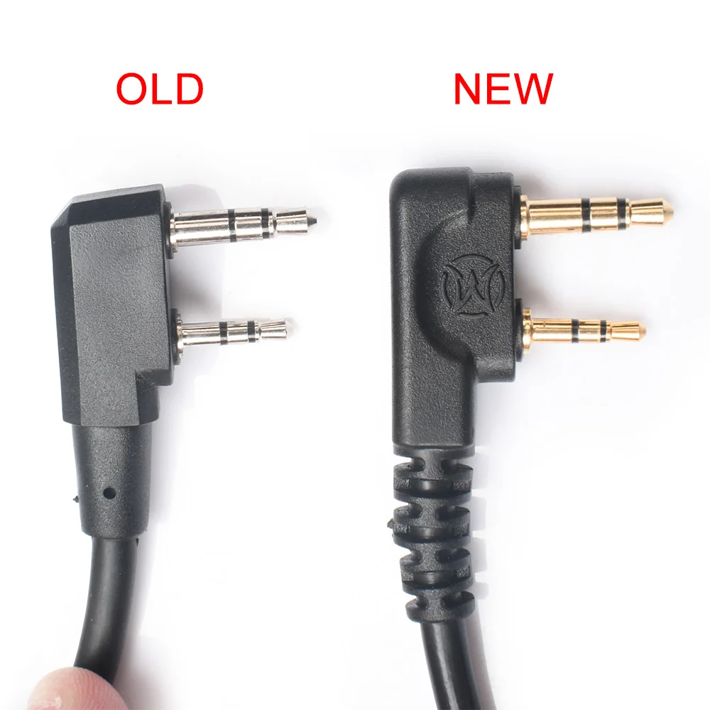 Tactica Militar Version U94 PTT WADSN Headset COMTA Earphone Outdoor Hunting Protect Headphone Fit Baofeng Kenwood Plug