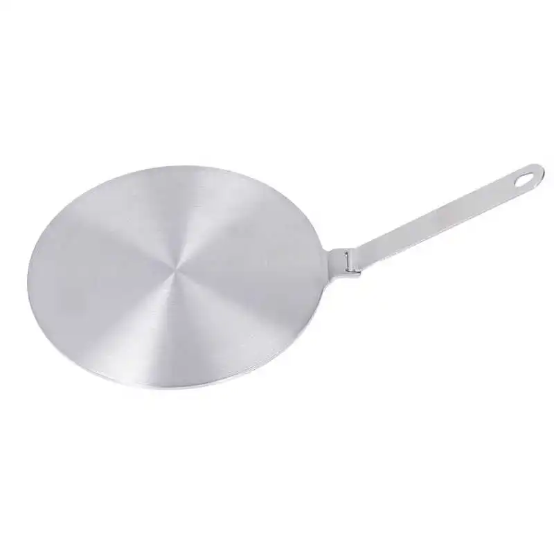 Home Kitchen Heat Diffuser Stainless Steel Plate With Handle Heat Induction Cooker Plate Kitchen Tool Induction Adapter Plate