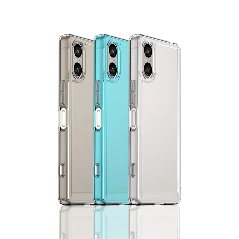 Shockproof Candy Silicone Bumper Phone Case - Durable Protective Cover