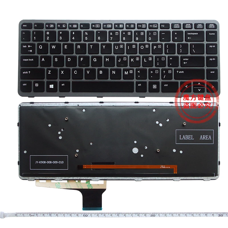 Nuova Tastiera Inglese Originale Per Laptop Per Hp Elitebook Folio 1000 1040 G1 1040 G2