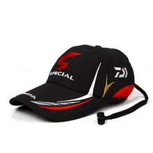  2021 New Fishing Hats Black Red Summer Autumn Breathable Sun Protection Fishing Caps Waterproof Men Fishing Caps Baseball Cap 