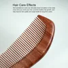Natural Wood Comb Sandalwood Hair Comb Scalp Massage Combs Massage Anti-tangle Anti Static Hair Brush Hairdressing Styling Tools 5