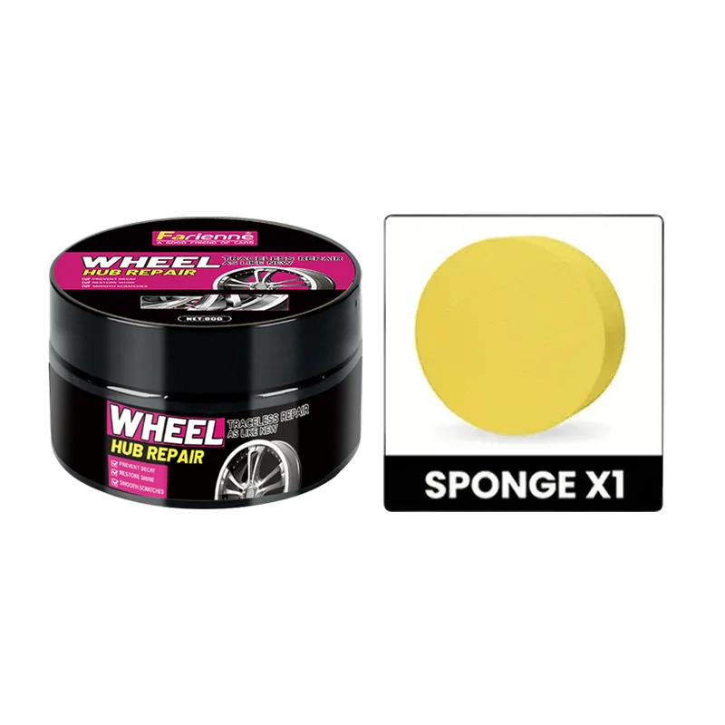 Tire Polishing Paste Wheel Rim Repair Paste Wheel hub Scratch Repair wax-Automobile tire detail repair and deep conditioning no residue Shallow Scratches on The Rims