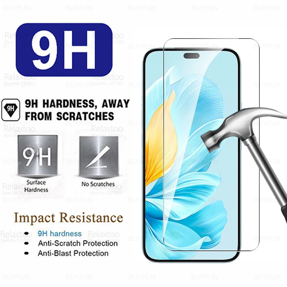 Full Cover Tempered Glass Screen Protector - 1-4 Pack
