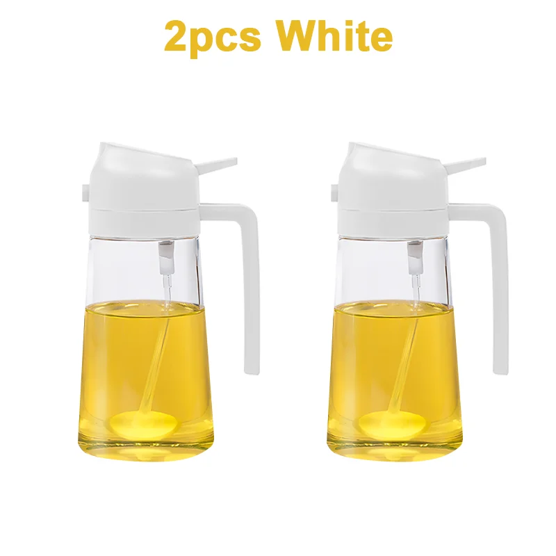 2-in-1 Kitchen Oil Sprayer and Pouring Bottle