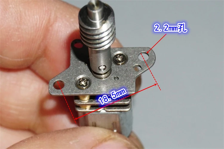 Moteur à engrenage entièrement métallique, engrenage à vis sans fin, moteur de réduction, modèle d'avion, atterrissage pliant, CC 3V, 3.7V, 6V, 3 tr/min, alimenté par 3 tr/min, N20, arbre de 3mm