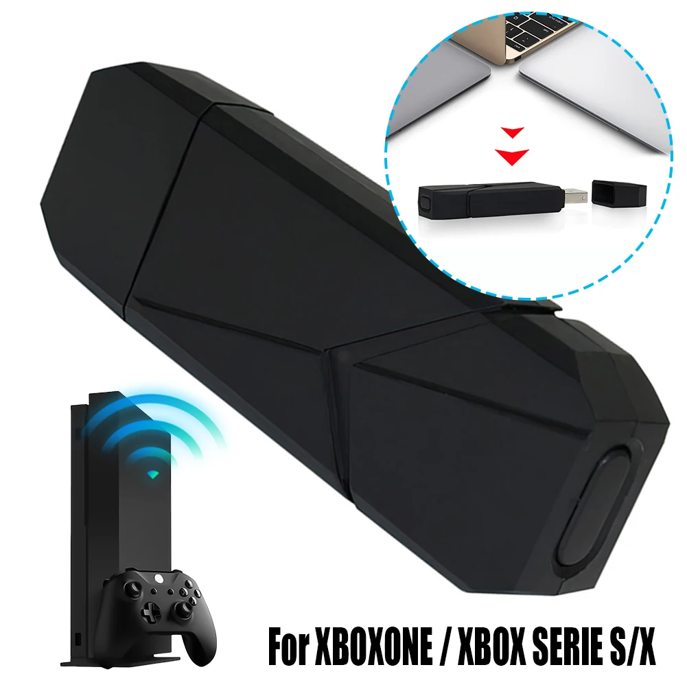 무선 게임 컨트롤러 어댑터, 블루투스 호환 USB 무선 어댑터, Xbox One S/X 스위치 콘솔용 PC 무선 어댑터