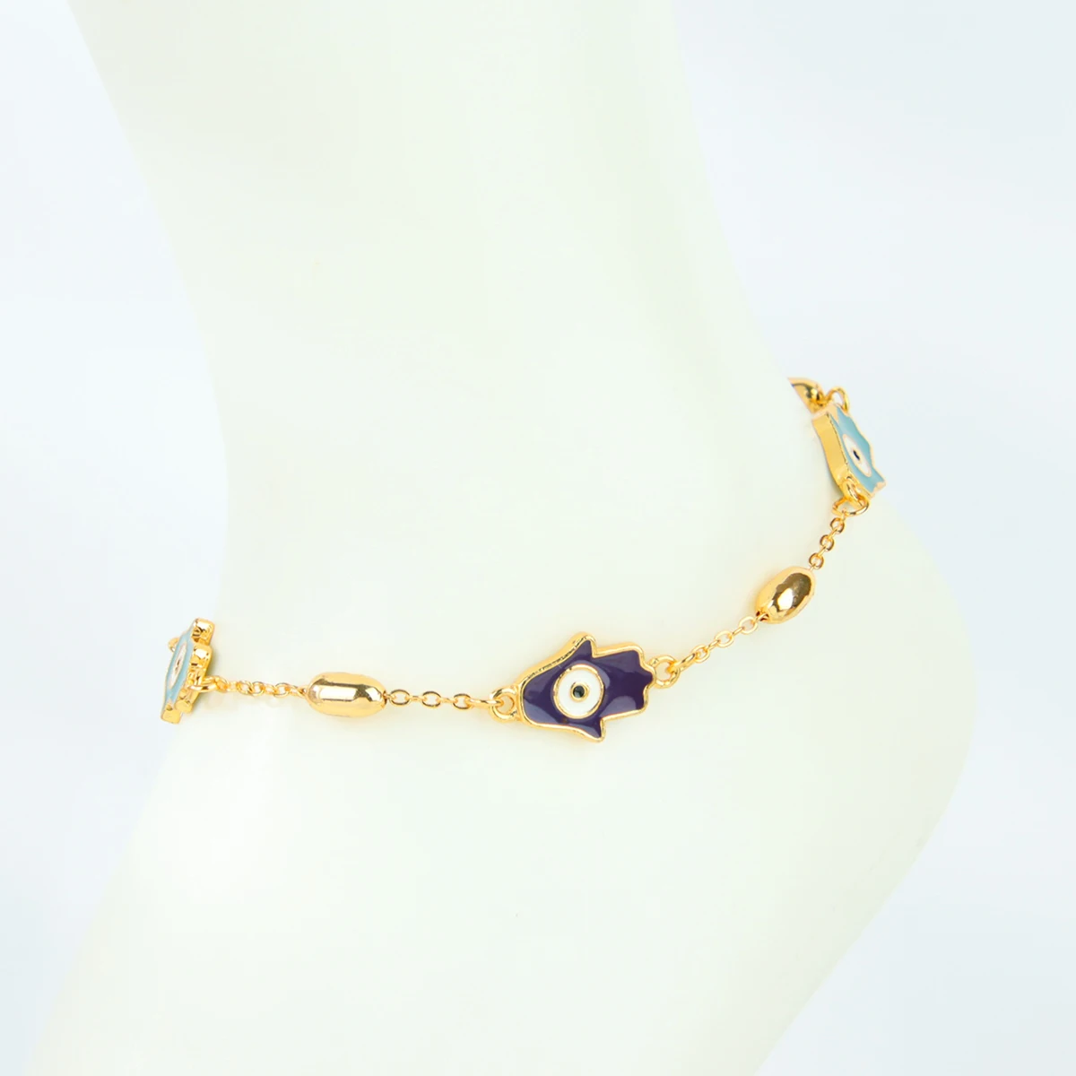 Dubai Muslim Gold Farbe Fußkettchen Ketten 21k Gold Überzogene Türkische Vintage Münzen Füße Knöchel Armband Arabisch Frauen Party schmuck – Detail 14