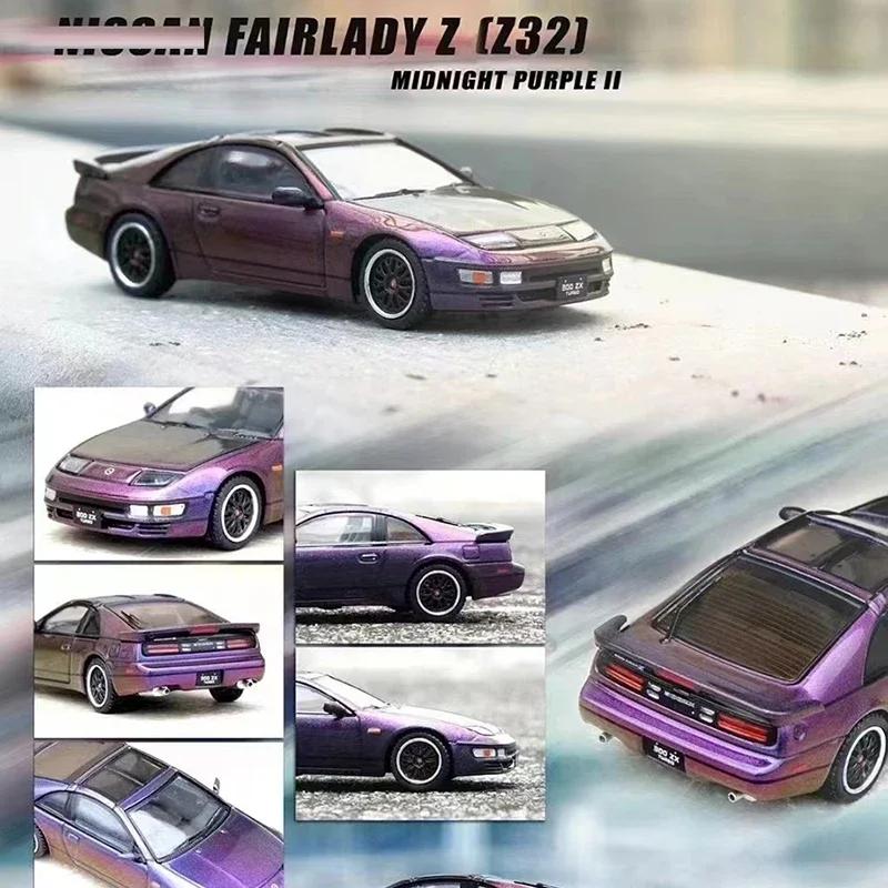 

INNO 1:64 Model Car FAIRLADY Z32 Alloy Die-Cast Vehicle Collection -Midnight Purple