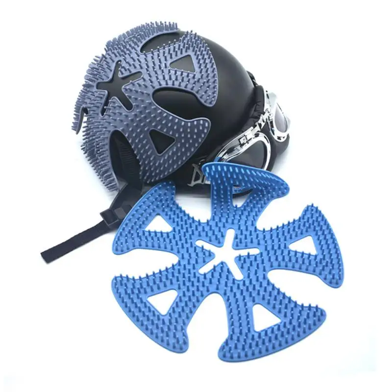 

Helmet Inner Pad Silicone Honeycomb Breathable Ventilation Insulation Mesh Pad Lining Helmet Pad Helmet Accessories