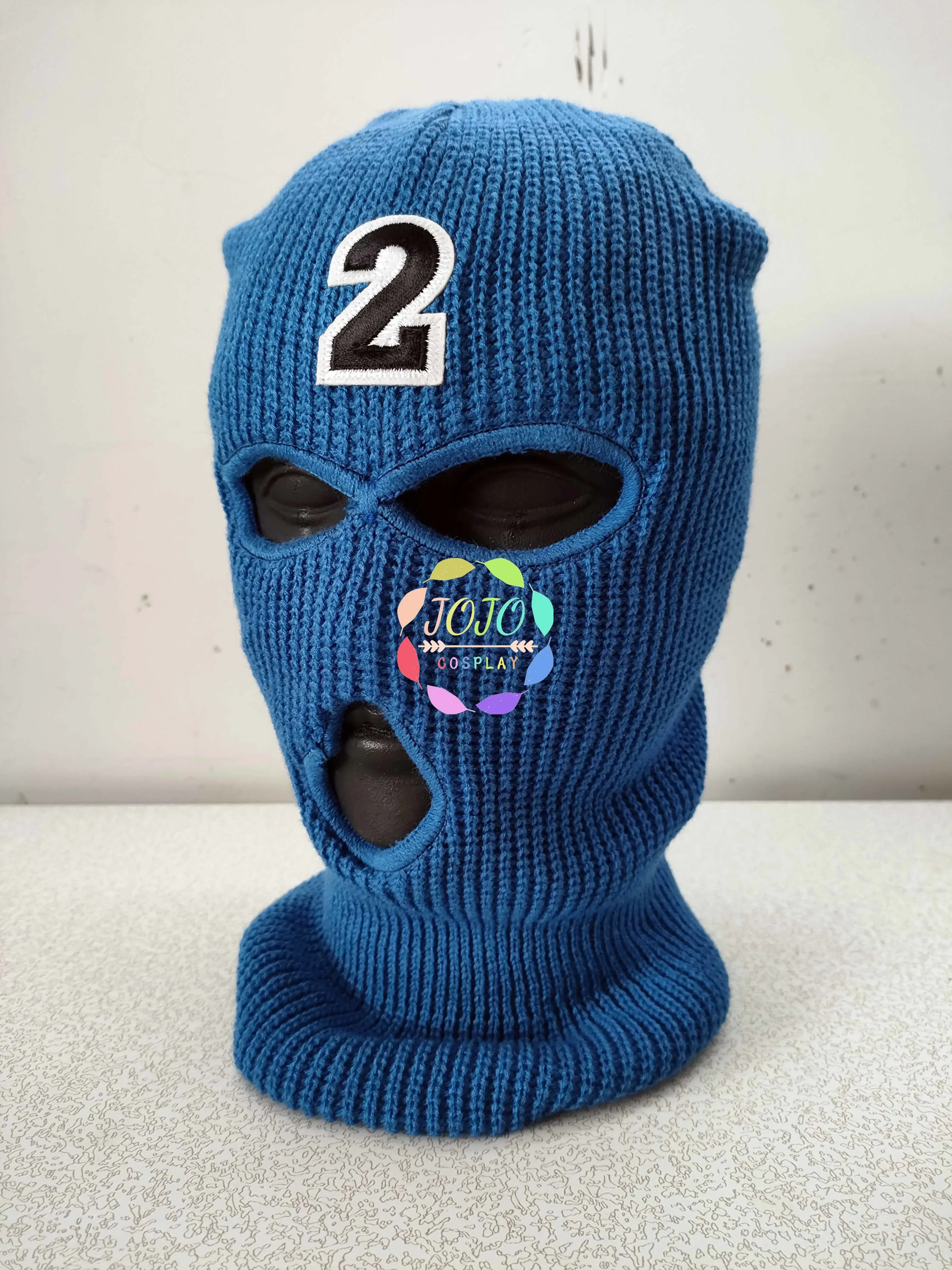 小物 yuki fujisawa Balaclava SKY BLUE Game Blue Archive Cosplay Mask Toki Sunaookami Shiroko