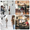 22" LED Ring Light, With 54"/69"Wall Mount Triangle Boom Arm Wireless Remote, Adjustable 3000-6500k Color Temperature Light Kit 2