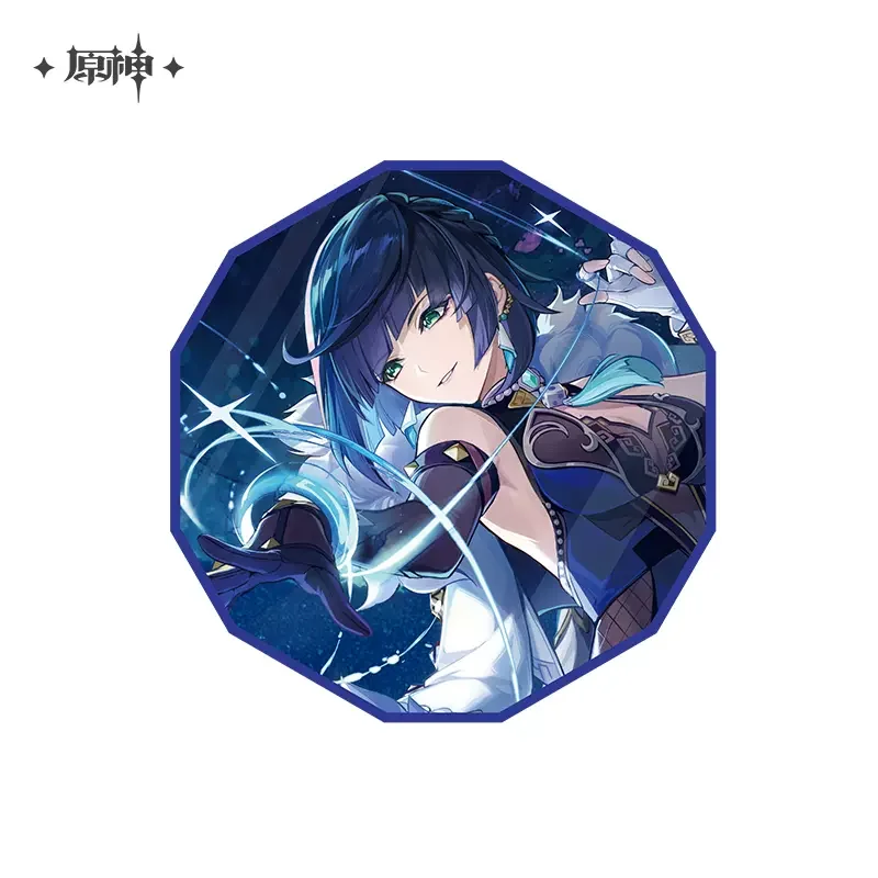 

Sunsyea Genshin Impact официальный Merch miHoYo оригинальная серия QSZHSS, Yelan Quicksand подстаканник с орнаментами