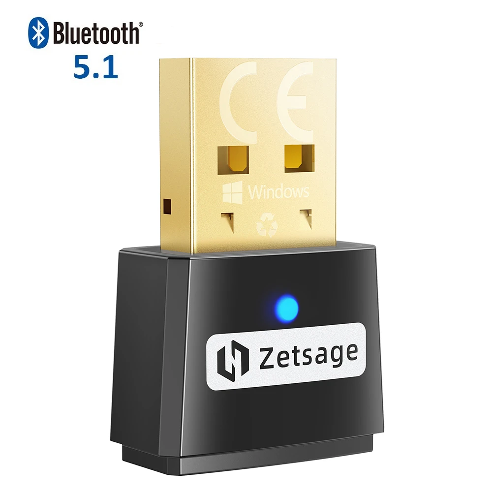 Mpow BH519 USB Bluetooth 5.1 adaptörü Bluetooth alıcısı verici 2 in 1 PC  desteği Windows 10/7 Linux Dongle kulaklık| | - AliExpress