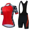 2023 Salexo Women Cycling Jersey Short Sleeve Set Summer Maillot 19D Bib Shorts Bicycle Clothes Sportwear MTB Cycling Clothing 3
