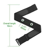 2Pcs Elastic Heart Rate Chest Strap Bands For Geonaute Wahoo Garmin Magene Bryton Coospo Heart Rate Sensor Chest Belt 4
