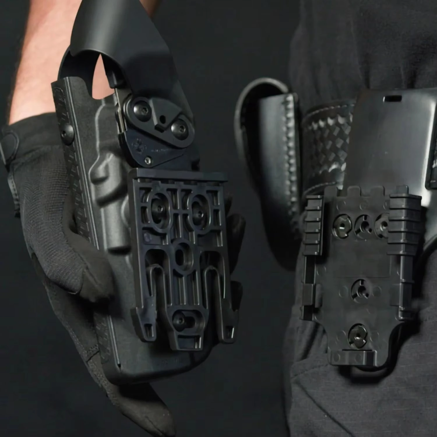 Quick Locking System Kit for Pistol Holsters - Enhanced Holster Adapter Accessories (1-3 Pack)