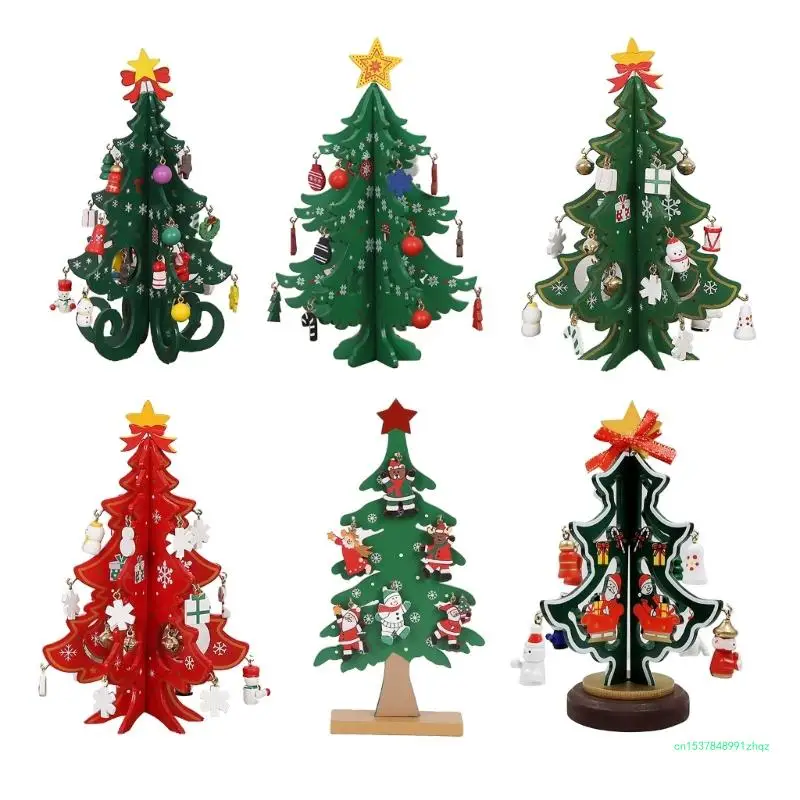 

Wood Christmas Tree Sculpture Perfect Gift and Decorative Piece for Christmas Celebrations Holiday Decoration