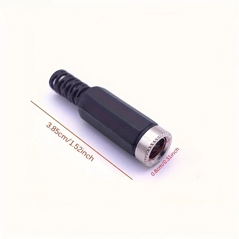 DC Power Plug Socket 5Pair/10 pairs 5.5x2.1mm Welding Connector Male/Female Electrical