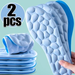 Premium Memory Foam Breathable Cushion Sport Insoles - Orthopedic Shoe Pads - EU35 - 36 (Blue - 2pcs)