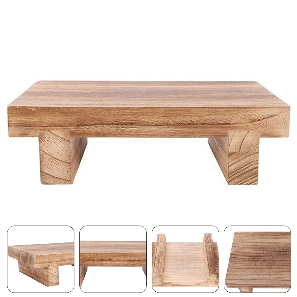 

Bedside Step Stool Living Room Footstool Wooden Stools for Kids Dining Table Bench Office Desk Footrest Child Adults