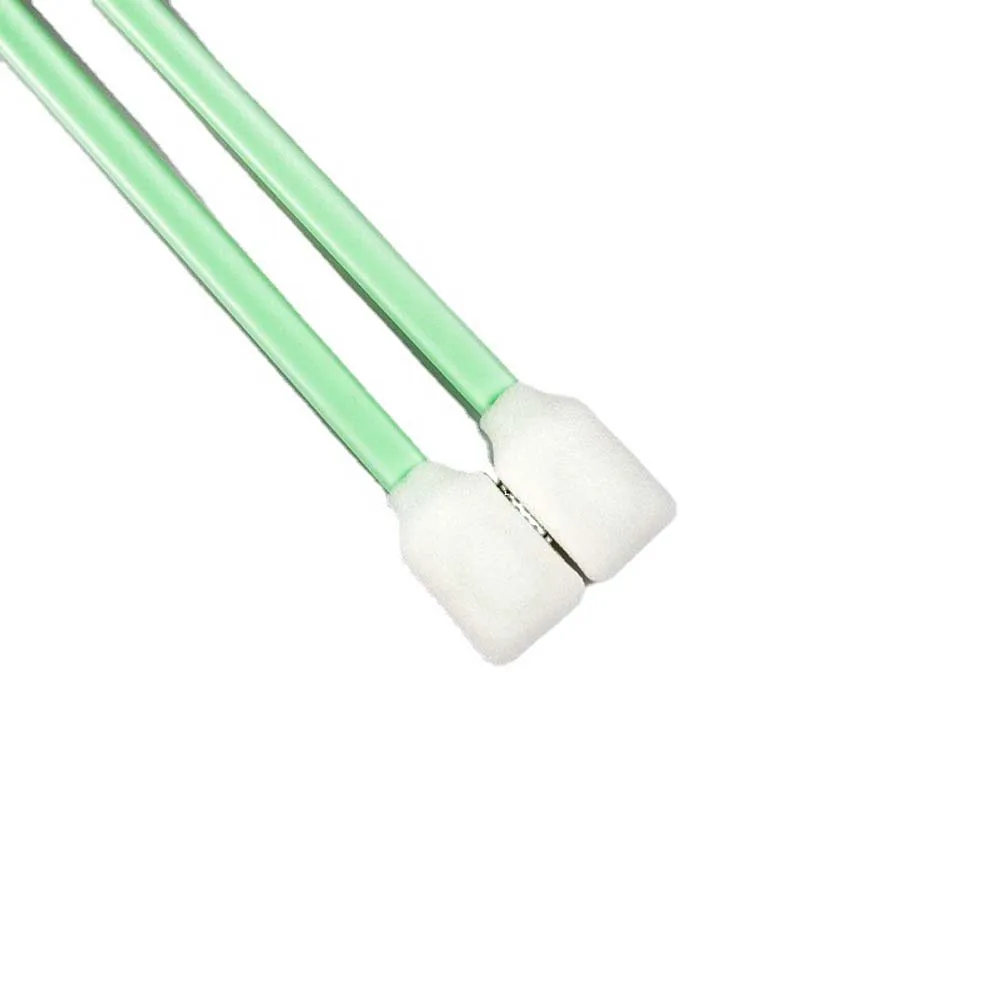 50pcs/Pack Dust-Free Cotton Swabs Wiping Stick Diy Handmade Leather Colouring Dyeing Cotton Swabs Sponge Scalp Edge Treatment