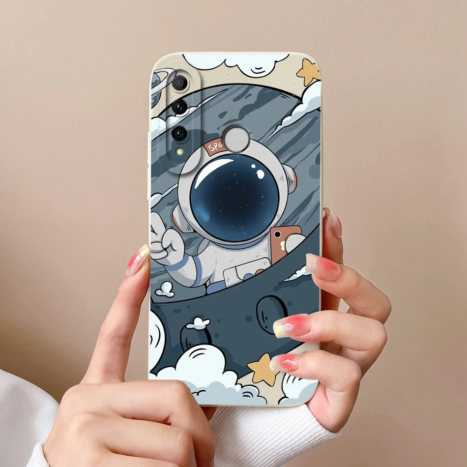 Floral Liquid Silicone Shockproof Phone Case with Camera Protection