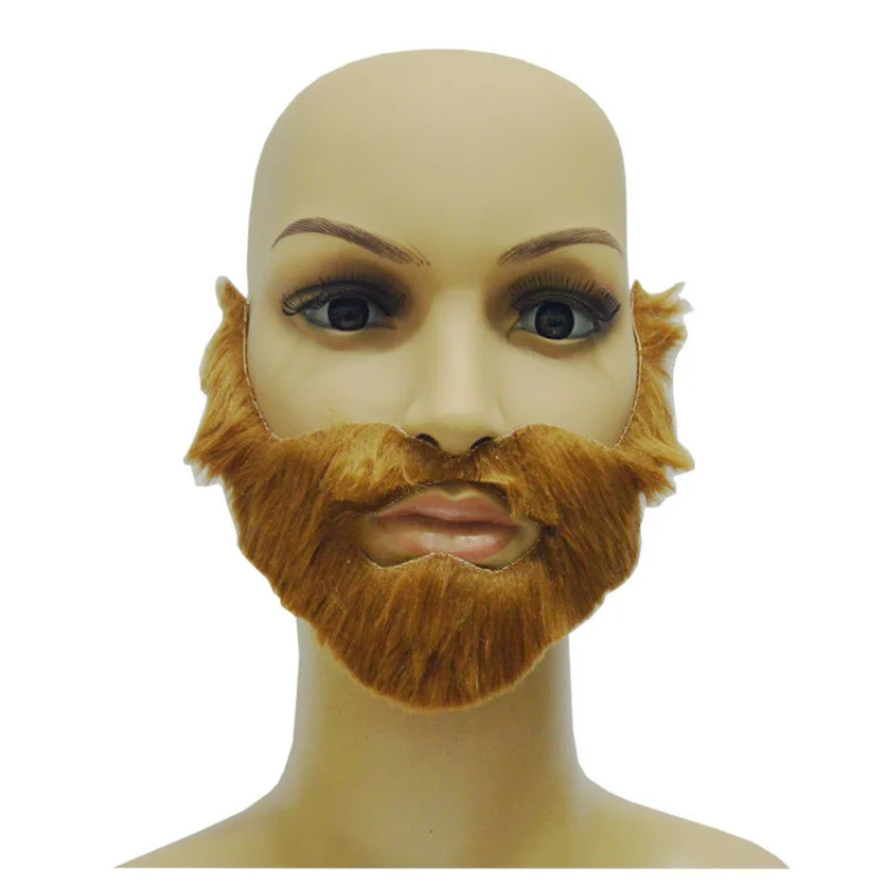 

Halloween Role Play Big Beard Black False Beard Props Makeup Ball Show Beard Simulation Beard Funny Beard