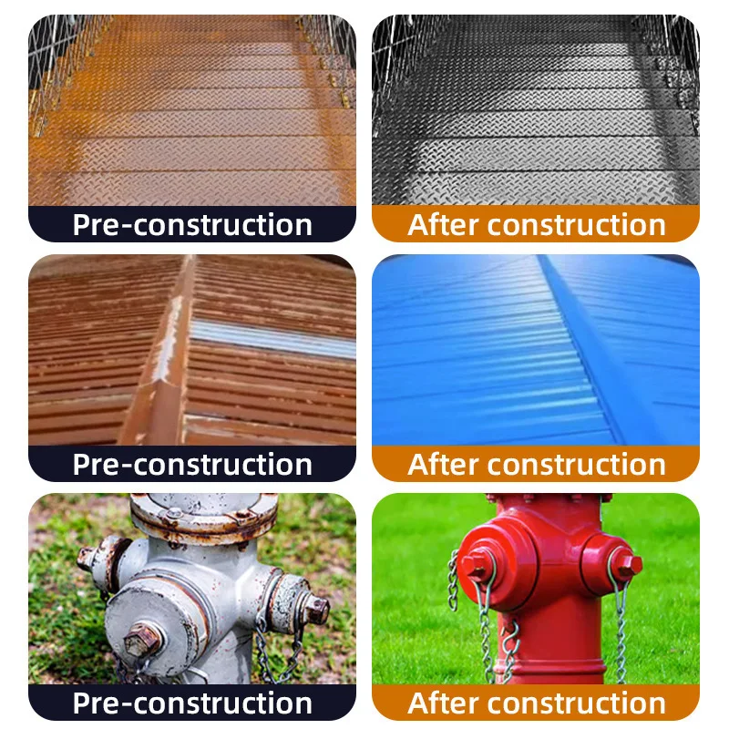Metal Paint Waterborne Paint Rust Converter Special Rust Free Sanding Renovation Coating